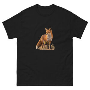 Camiseta de caza Zorro Realista | CAZA ÁVILA